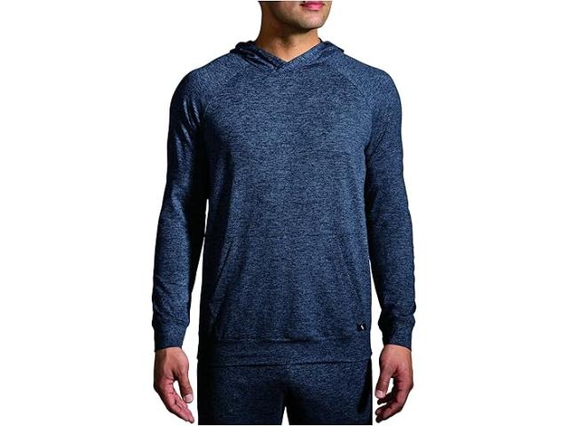(取寄) ブルックス メンズ ラグゼ ブーディ Brooks men Luxe Hoodie Heather Blue Slateの通販は