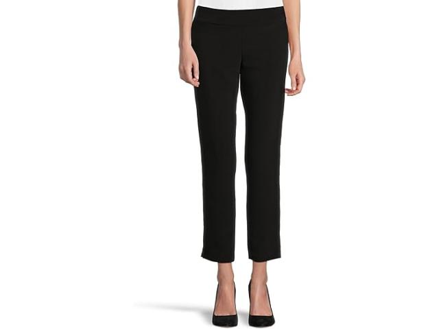 (取寄) クレイジー ラリー レディース プル オン マイクロファイバー アンクル パンツ Krazy Larry women Pull On Microfiber Ankle Pants Black