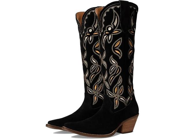 (取寄) ディンゴ レディース レザー ブート Dingo women Dingo Bandelera Leather Boot Blackの通販は