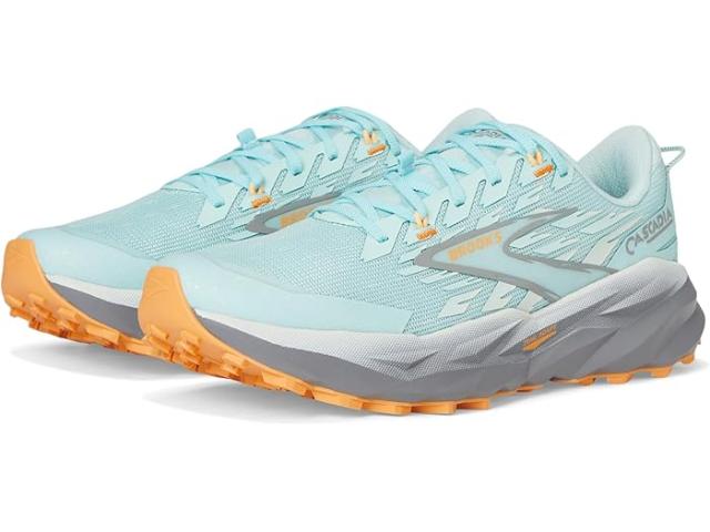 (取寄) ブルックス レディース カスケーディア 19 Brooks women Cascadia 19 Clearwater/Primer Grey/Apricot