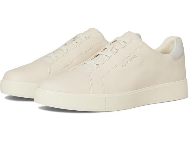 (取寄) コールハーン メンズ グランドプロ ラグゼ スリッポン スニーカー Cole Haan men Grandpro Luxe Slip-On Sneakers Ivory/Microchip/Ivory