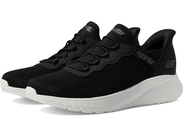 (取寄) ボブス スケッチャーズ メンズ ボブス スクアッド カオス - デイリー ハイプ ハンズ フリー スリップ-インス BOBS from SKECHERS men BOBS from SKECHERS Bobs Squad Chaos - Daily Hype Hands Free Slip-Ins Black