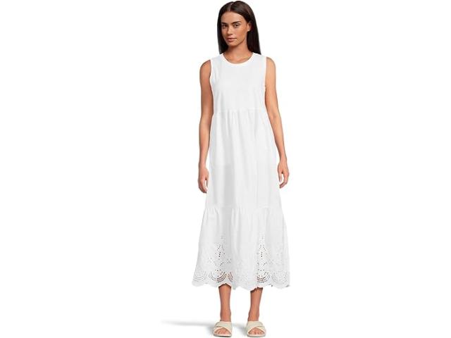 (取寄) エリオット ローレン レディース アイレット ドレス Elliott Lauren women Eyelet Dress White