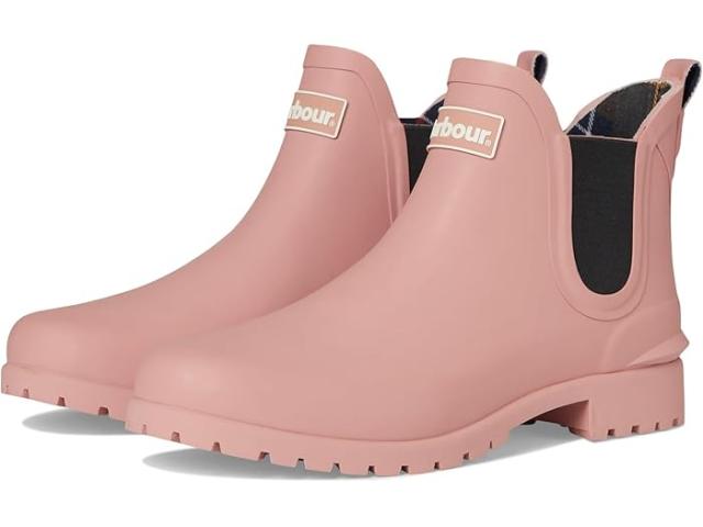 (取寄) バブアー レディース ウィルトン チェルシー ウェリー Barbour women Barbour Barbour Wilton Chelsea Welly Pink Rust