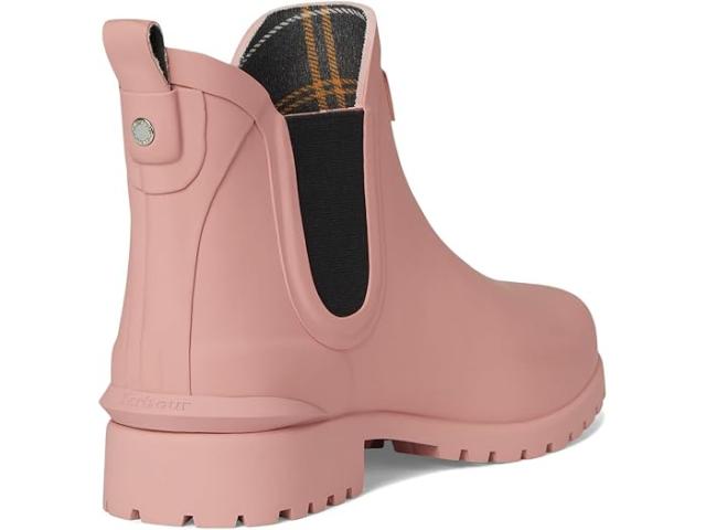 (取寄) バブアー レディース ウィルトン チェルシー ウェリー Barbour women Barbour Barbour Wilton Chelsea Welly Pink Rust