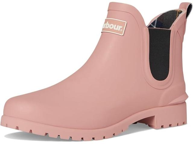 (取寄) バブアー レディース ウィルトン チェルシー ウェリー Barbour women Barbour Barbour Wilton Chelsea Welly Pink Rust