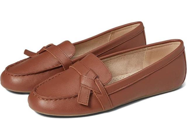 (取寄) ランズエンド レディース コンフォート ペニー ローファー Lands' End women Comfort Penny Loafer Cognac Leather