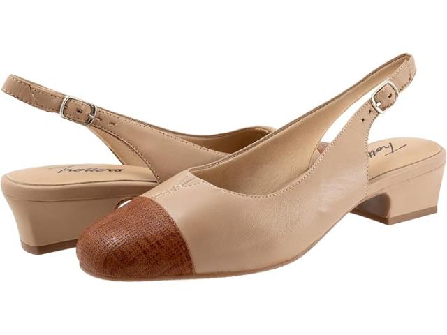 (取寄) トロッターズ レディース Dea Trotters women Trotters Dea Nude/Luggage Embossed