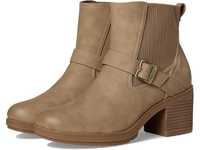 (取寄) ドクターショール レディース パーカー ジップ ショート ブーツ Dr. Scholl's women Parker Zip Short Boots Toasted Taupe Beige