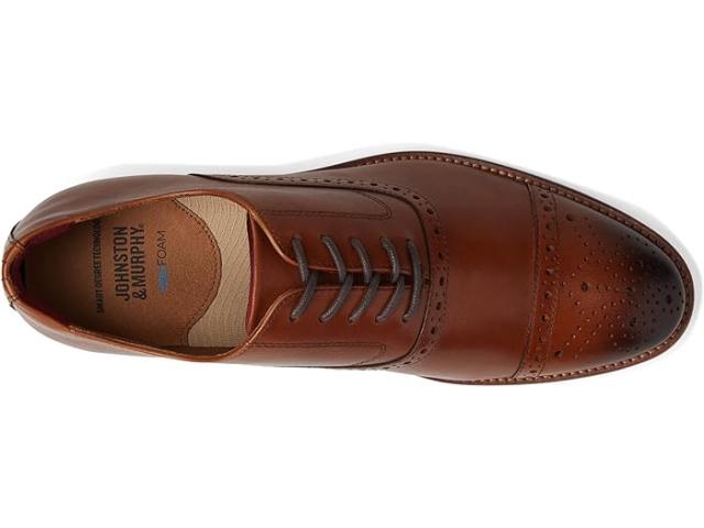 Johnston & Murphy メンズ Conard 2.0 175th Cap Toe Oxford, タン