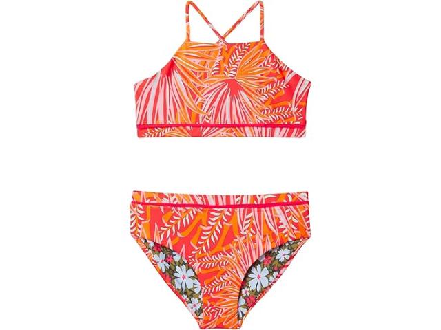 (取寄) マージ キッズ ガールズ カーメル ガールズ スイムウェア Maaji Kids girls Karmel Girls Swimwear Coral Foliage