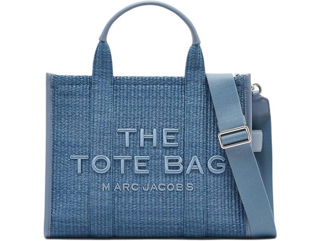 (取寄) マークジェイコブス レディース ザ ウーブン ミディアム トート バッグ Marc Jacobs women Marc Jacobs The Woven Medium Tote Bag Pale Blueの通販は