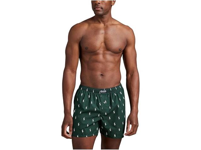 (取寄) ラルフローレン メンズ オップ ウーブン ボクサー Polo Ralph Lauren men AOPP Woven Boxer Moss Agate/Nevis AOPP