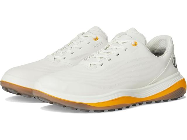 (取寄) エコー ゴルフ メンズ LT1 ハイブリット ウォータープルーフ ECCO Golf men LT1 Hybrid Waterproof White/Sunrise