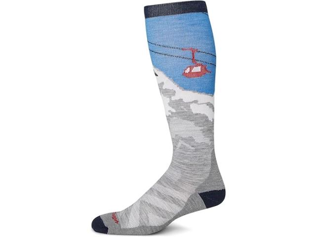 (取寄) ダーンタフバーモント メンズ ヘッディ イエティ Otc ミッドウエイト ウィズ クッション Darn Tough Vermont men Heady Yeti OTC Midweight with Cushion Gray