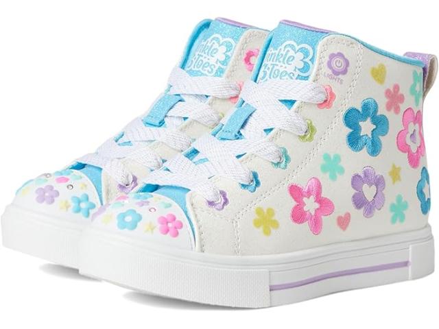 (取寄) スケッチャーズ キッズ ガールズ トゥインクル スパークス - スーパー ブロッサム (リトル キッド) SKECHERS KIDS girls Twinkle Sparks - Super Blossom 314819L (Little Kid) White/Multiの通販は