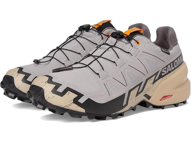 (取寄) サロモン メンズ スピードクロス 6 Salomon men Speedcross 6 Gull/White Pepper/Black