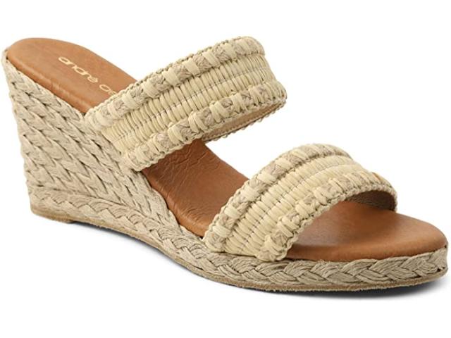 (取寄) アンドレアスース レディース ノリータ ラフィア Andre Assous women Andre Assous Nolita Raffia Sand