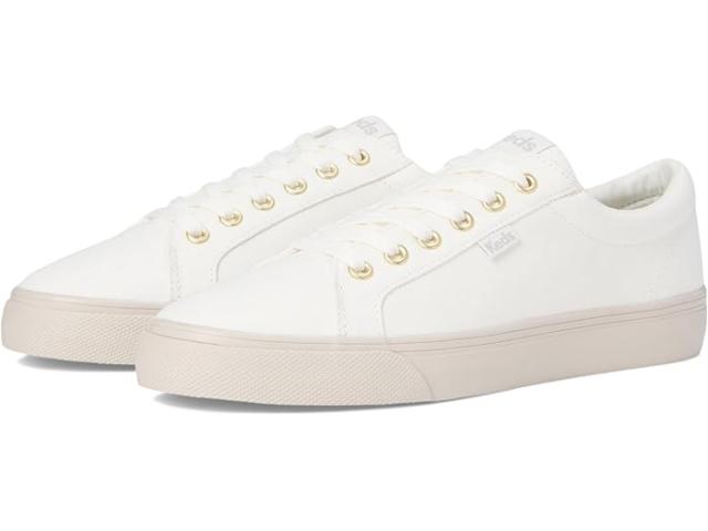 (取寄) ケッズ レディース ジャンプ キック Keds women Jump Kick  White Canvas