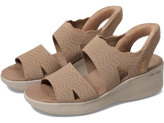 (取寄) スケッチャーズ レディース ピア-ライト  スリッポン バイ - ハンズ フリー スリップ-インス SKECHERS women Pier-Lite  Slip On By - Hands Free Slip-Ins Mocha