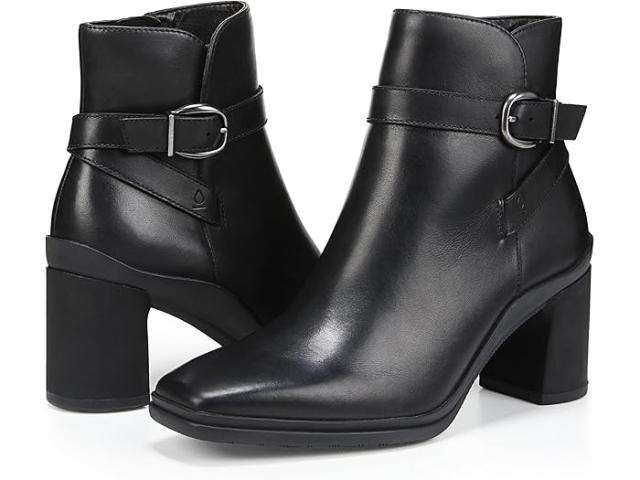 (取寄) ナチュラライザー レディース エイミー - ウォータープルーフ Naturalizer women Naturalizer Aimee - Waterproof Black Waterproof Leather