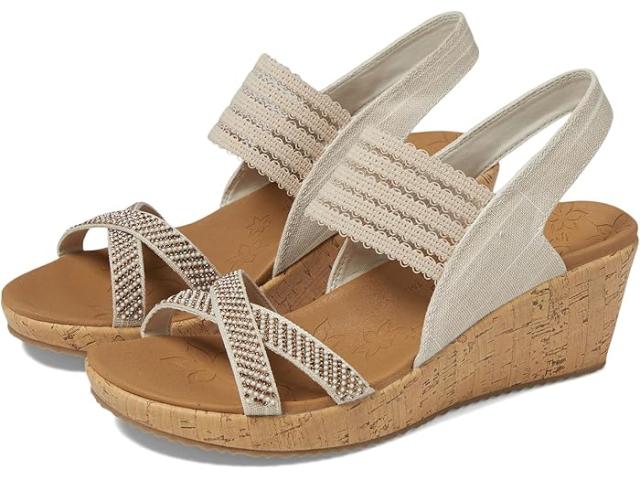 (取寄) スケッチャーズ レディース ビバリー - ファンシー シップス SKECHERS women SKECHERS Beverlee - Fancy Sips Naturalの通販は 19,450円