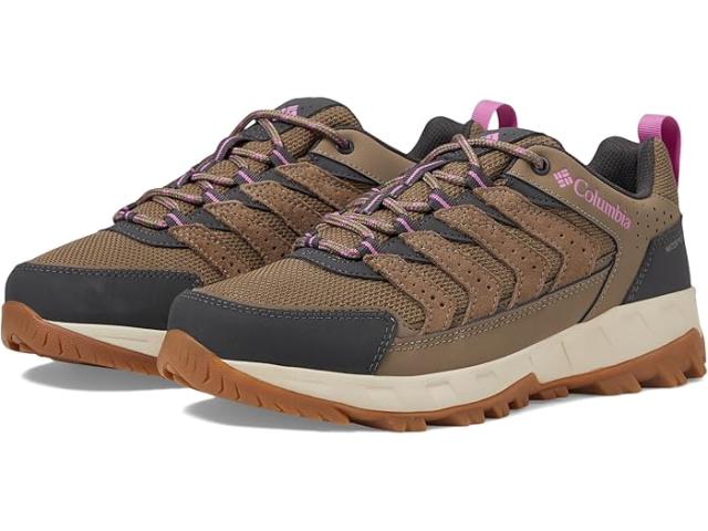 (取寄) コロンビア レディース ストレイタ トレイル ロウ Wp Columbia women Strata Trail Low Wp Wet Sand/Berry Patch