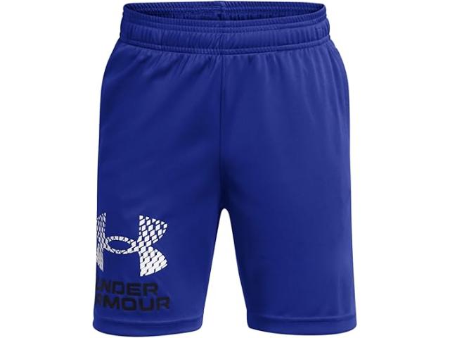 (取寄) アンダーアーマー キッズ キッズ テック ロゴ ショーツ (ビッグ キッズ) Under Armour Kids kids Under Armour Kids Tech Logo Shorts (Big Kids) /Black