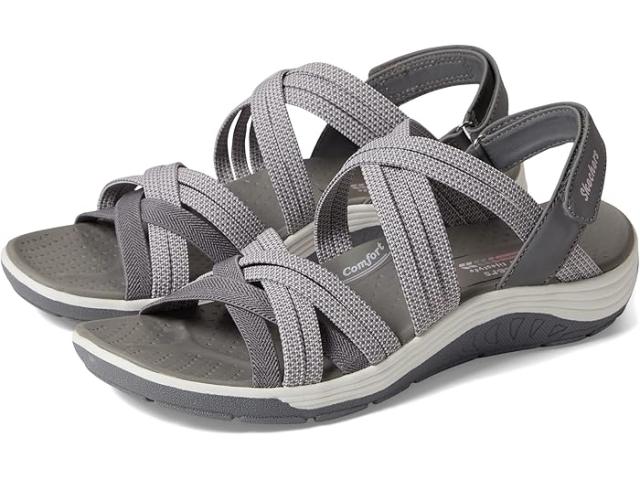 (取寄) スケッチャーズ レディース レゲエ カップ - スミトン バイ ユー SKECHERS women Reggae Cup - Smitten By You Gray/Whiteの通販は