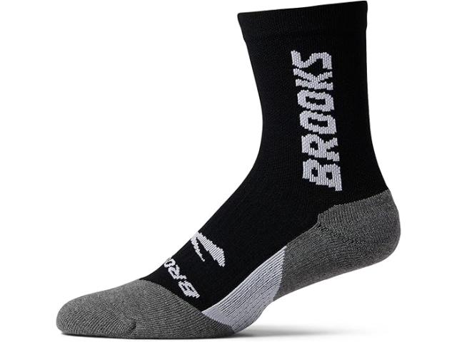 (取寄) ブルックス ゴースト クルー ソック Brooks Brooks Ghost Crew Sock Black/BR Crewの通販は 6,478円