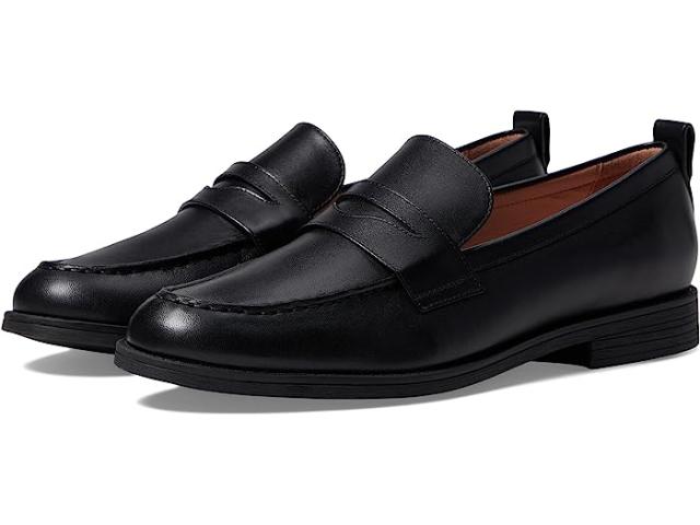 (取寄) コールハーン レディース スタッシ ペニー ローファー Cole Haan women Cole Haan Stassi Penny Loafer Black Leather
