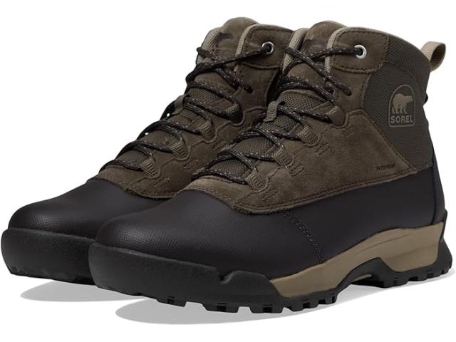 (取寄) ソレル メンズ バクストン ライト レース プラス ウォータープルーフ SOREL men Buxton Lite Lace Plus Waterproof Major/Jet