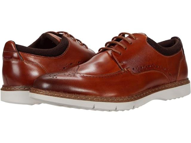(取寄) ステイシー アダムス メンズ シナジー ウイング ティップ オックスフォード Stacy Adams men Stacy Adams Synergy Wing Tip Oxford Cognac