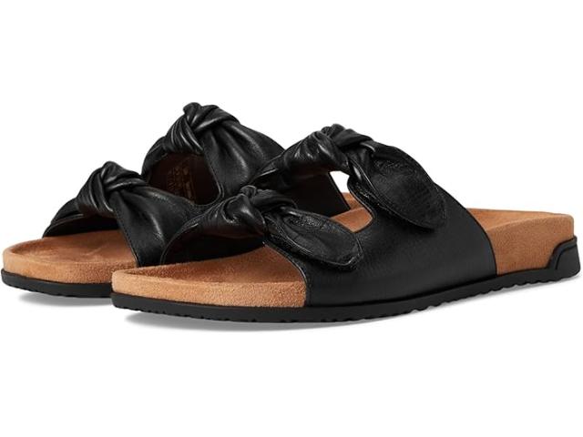 (取寄) バイオニック レディース エララ スリングバック サンダル VIONIC women Elara Slingback Sandals Black Leather
