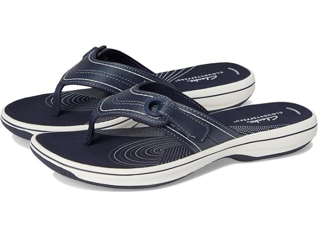 (取寄) クラークス レディース ブリーズ レイナ Clarks women Breeze Reyna Navy Synthetic