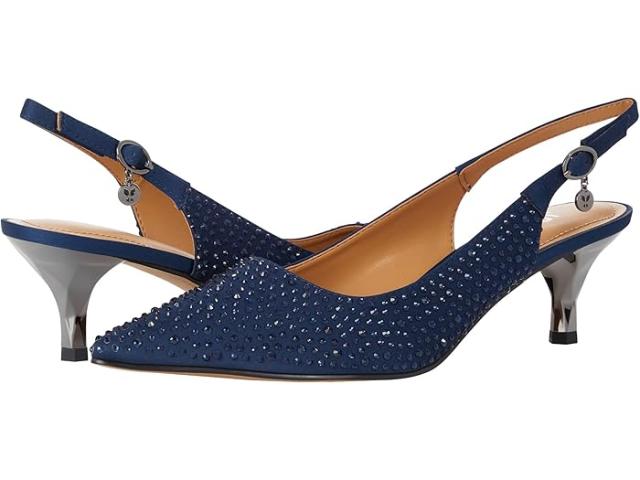 (取寄) ジェイレニー レディース フェリアンヌ J. Renee women Ferryanne Navy Satin/Rhinestone