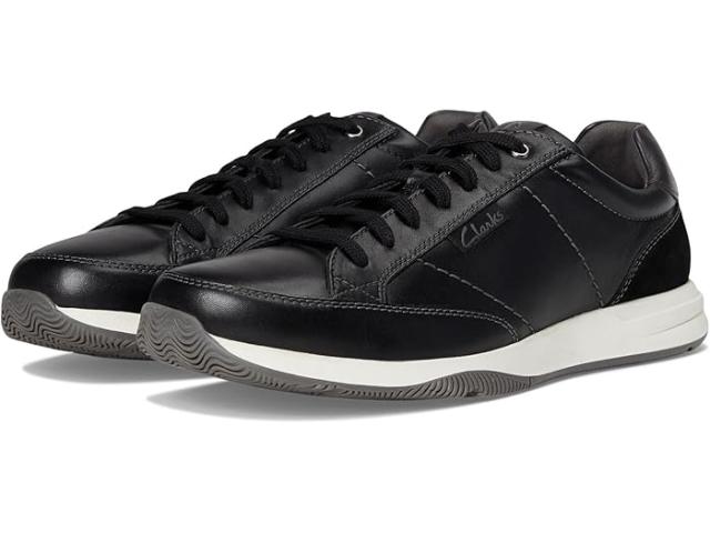 (取寄) クラークス メンズ レース Clarks men Townview Lace Black Leather