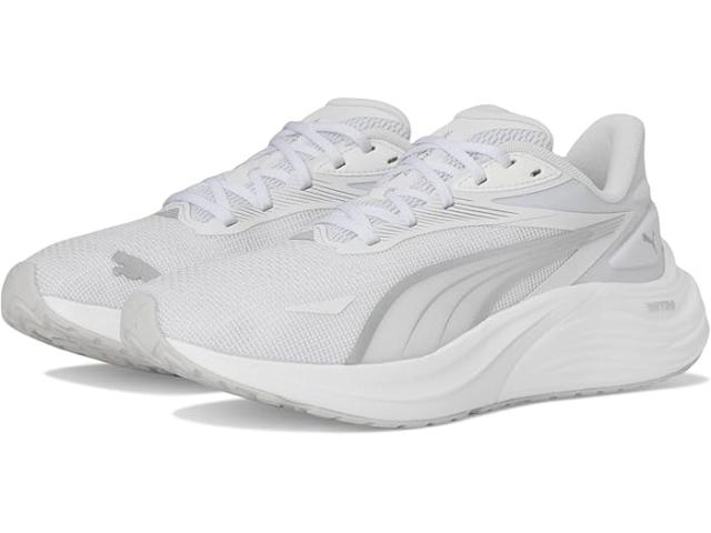 (取寄) プーマ レディース エレクトリファイ ニトロ 4 ランニング シューズ PUMA women Electrify Nitro 4 Running Shoes Puma White/Feather Gray