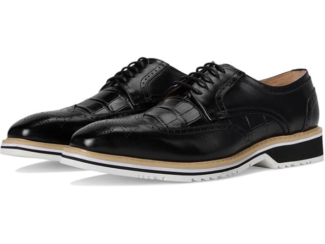 (取寄) ステイシー アダムス メンズ バーモント ウイング ティップ レース-アップ Stacy Adams men Beaumont Wing Tip Lace-Up Black