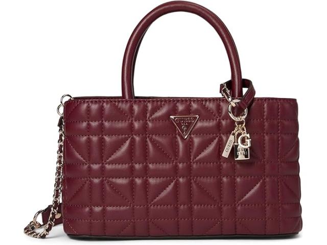 (取寄) ゲス レディース エディタ エリート サッチェル GUESS women Edita Elite Satchel Burgundy