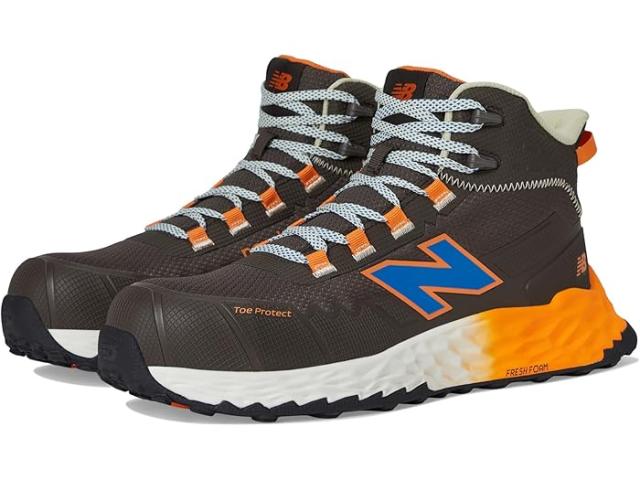 (取寄) ニューバランスワーク＆セーフティ メンズ フレッシュ フォーム ミッド - コンポジット トゥ New Balance Work & Safety men Cremorne Fresh Foam Mid - Composite Toe Chocolateの通販は 46,220円