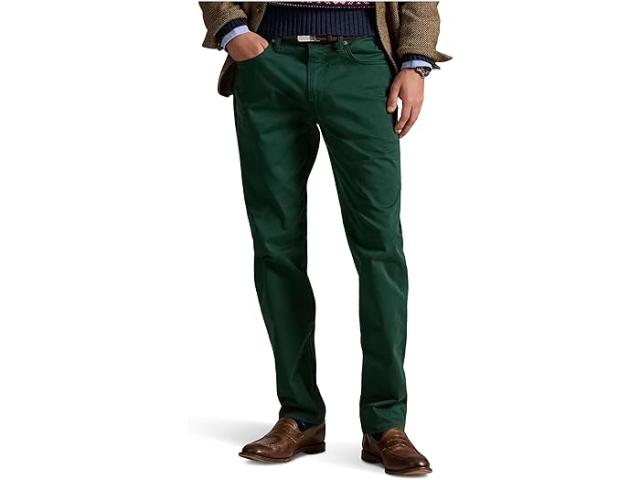 (取寄) ラルフローレン メンズ ヴァリック スリム ストレート ストレッチ サテン パンツ Polo Ralph Lauren men Varick Slim Straight Stretch Sateen Pants Vintage Pine