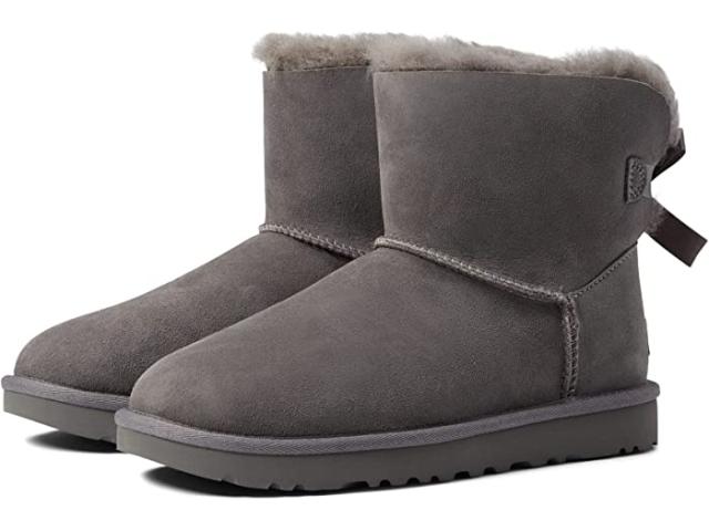 (取寄) アグ レディース ミニ ベイリー ボウ リ UGG women  Mini Bailey Bow II Grey