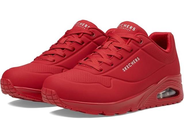 (取寄) スケッチャーズ レディース ウノ - スタンド オン エアー SKECHERS women SKECHERS Uno - Stand On Air Red