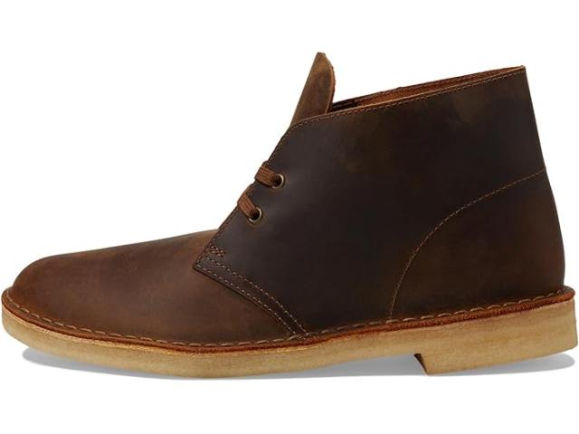 SIZE8 ファッション クラークス ブラウン スエード デザートブーツ