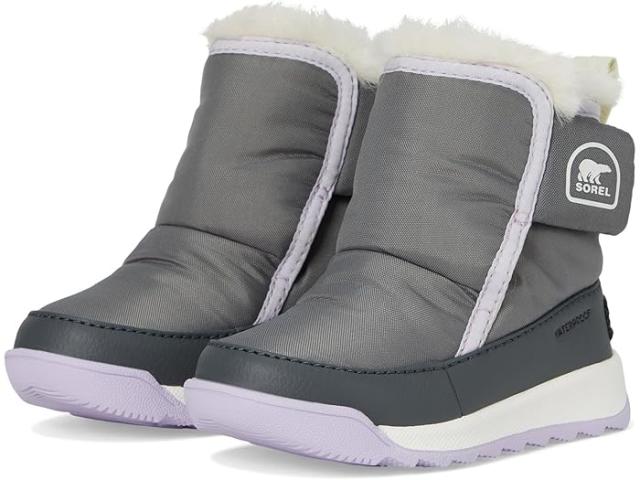 (取寄) ソレル キッズ キッズ ホイットニー リ プラス ブーティ Wp (ビッグ キッド) SOREL Kids kids SOREL Kids Whitney II Plus Bootie WP (Big Kid) Quarry/Lavender Cloudの通販は 15,400円