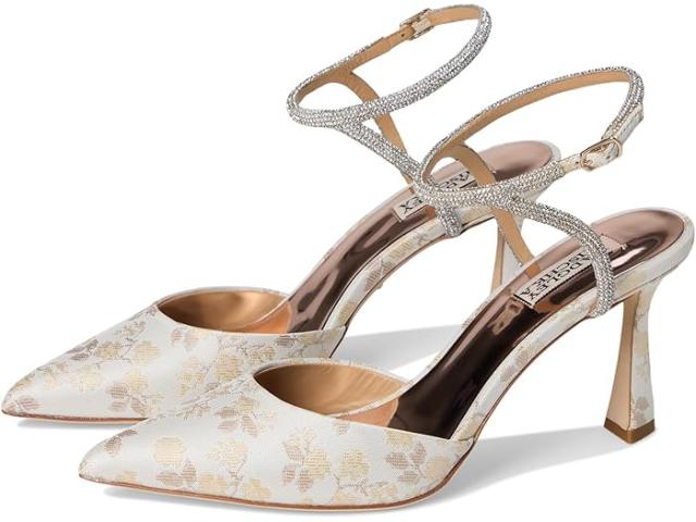 (取寄) バッジェリーミシュカ レディース カミラ Badgley Mischka women Kamilah Ivory Jacquard