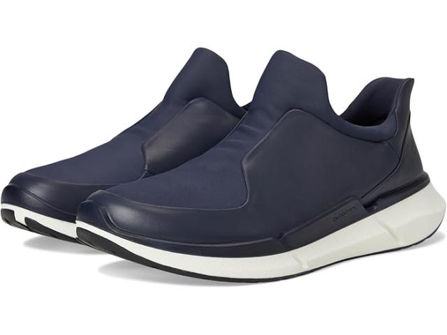 (取寄) エコー スポーツ メンズ バイオム 2.2 トラベラー スリッポン スニーカー ECCO Sport men Biom 2.2 Traveler Slip-On Sneakers Marine Leather