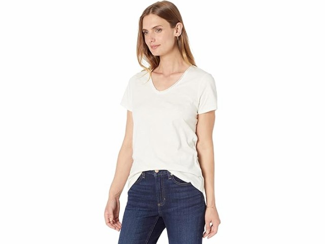 (取寄) エルエルビーン レディース オーガニック コットン V-ネック 半袖 Tシャツ L.L.Bean women L.L.Bean Organic Cotton V-Neck Short Sleeve Tee Sailcloth