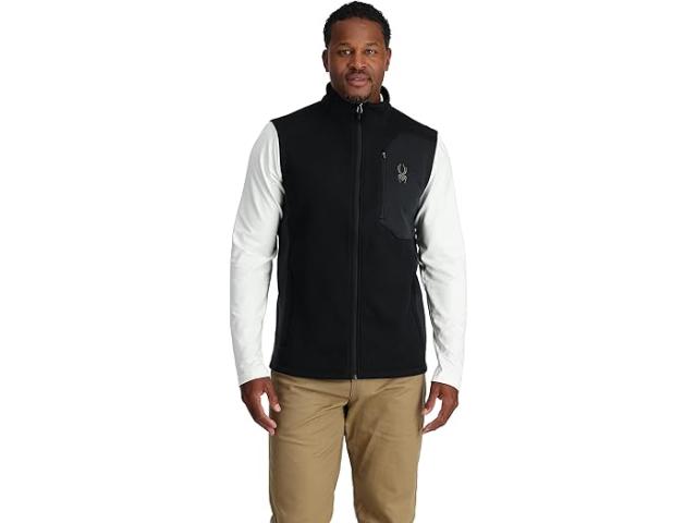 (取寄) スパイダー メンズ バンディット ベスト Spyder men Spyder Bandit Vest Black